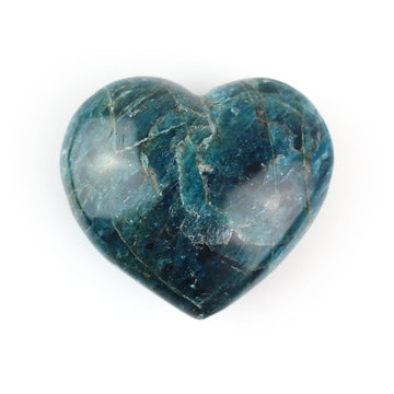 Blue Apatite Heart